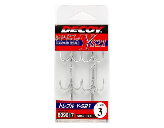 DECOY Y-S21 STANDART TREBLE ÜÇLÜ İĞNE