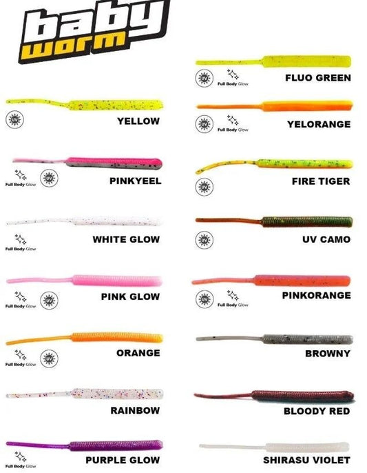 FUJİN BABY WORM 5,2CM FLOATİNG LRF SİLİKONU