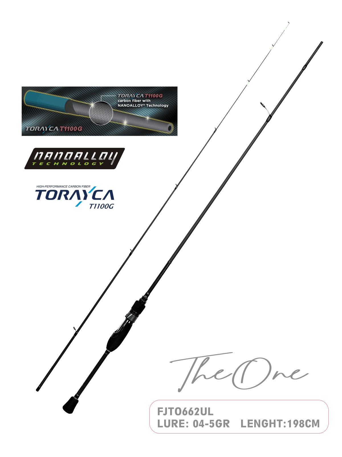 FUJİN THEONE 198CM 04-5GR LRF KAMIŞI 662UL