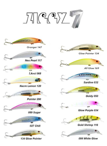 FUJİN ZİGGY7 70MM 9.6GR SİNKİNG LRF MAKET BALIK