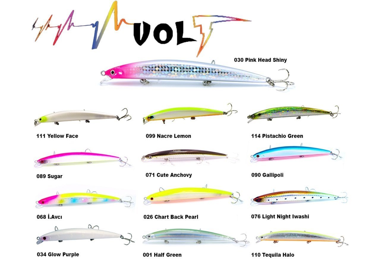 FUJİN VOLT VL125S 14GR 12.5CM SLOW SİNKİNG MAKET BALIK