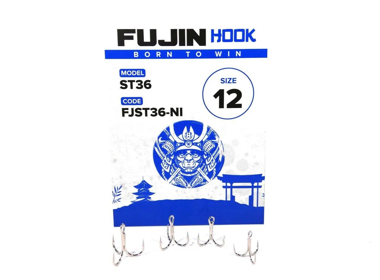 FUJİN ST36 ÜÇLÜ MAKET BALIK İĞNESİ NİCKEL