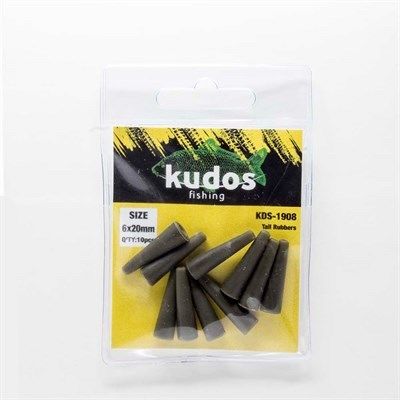 KUDOS KDS-1908 TAIL RUBBERS SIZE 6X20MM 10PCS
