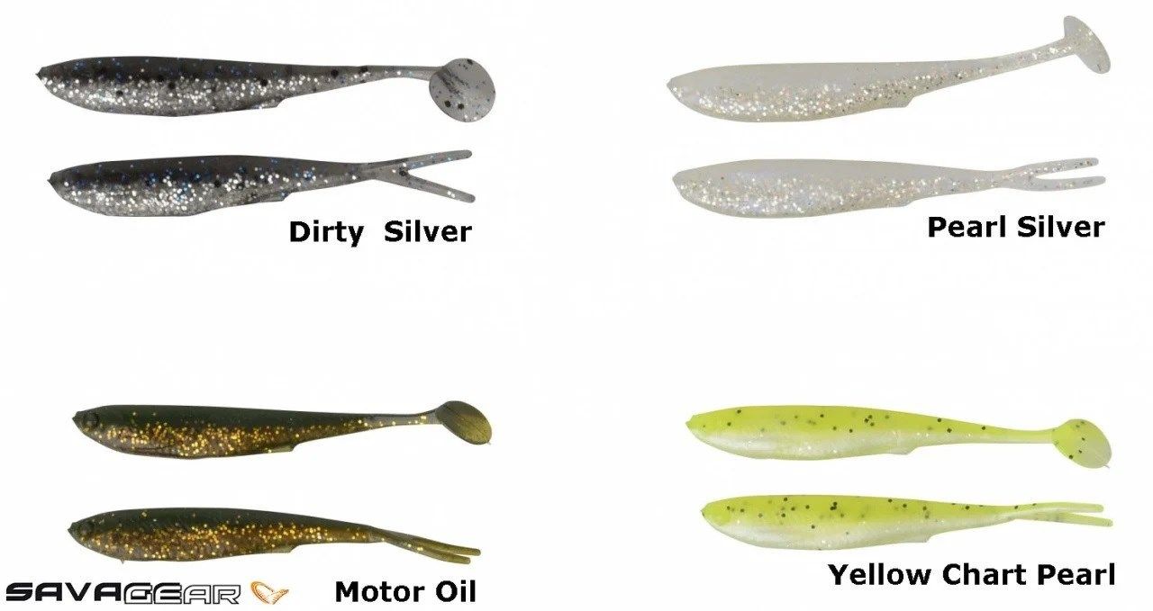 SAVAGE GEAR 3D FRY50 5CM 2  1G 1/28OZ  SG 3D LB FRY 50 CHARTREUSE PEARL 8 PCS 55123