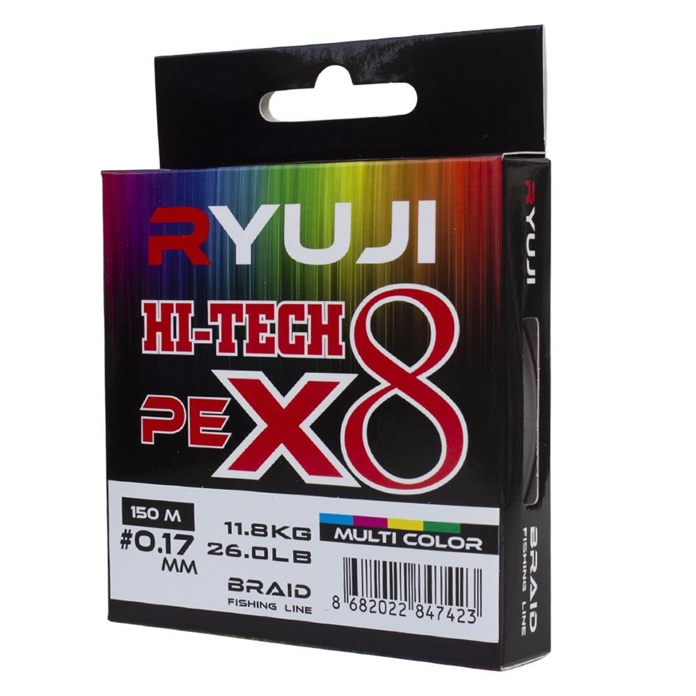 RYUJİ X8 150M MULTİ COLOR İP MİSİNA