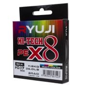 RYUJİ X8 150M MULTİ COLOR İP MİSİNA