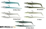 SAVAGE GEAR SANDEEL & SLUG 10CM-4 10G 1/3 OZ 30 REAL PEARL 4+2 PCS 47131
